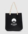 Beams Japan X Evergreen Works Tote Bag In Smoky Black