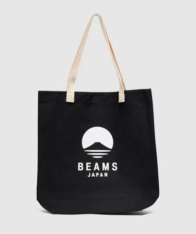 Beams Japan X Evergreen Works Tote Bag In Smoky Black