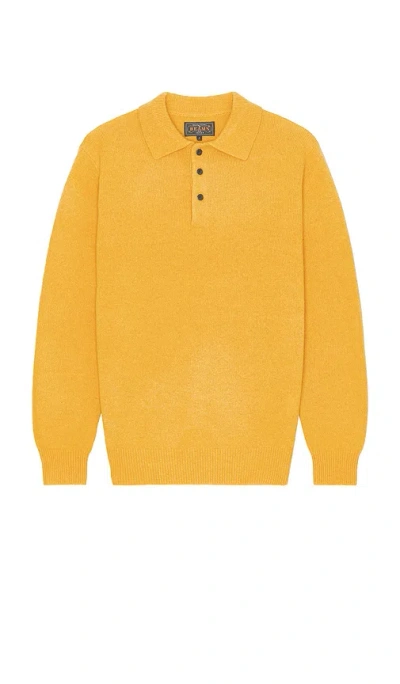 BEAMS KNIT POLO 9G SWEATER