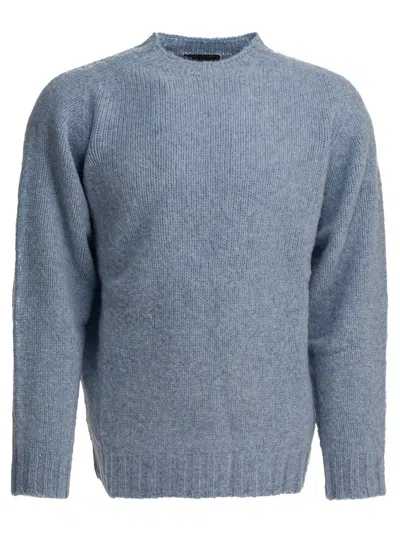 BEAMS KNITWEAR LIGHT BLUE