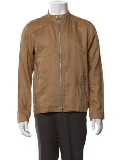 Pre-owned Beams Long Sleeve Shirt In Brown