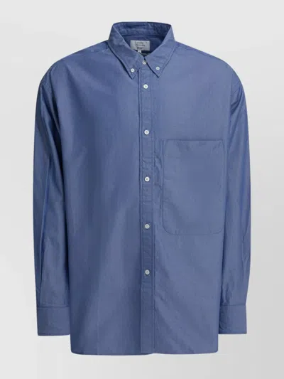 BEAMS LONG SLEEVE SHIRT FEATURING BUTTON-DOWN COLLAR
