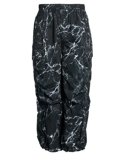 Beams Man Pants Black Size S Polyester