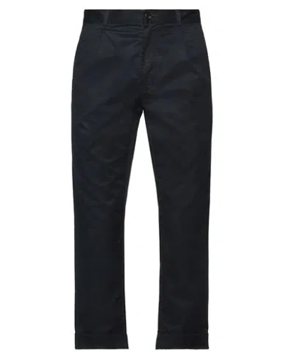 Beams Man Pants Midnight Blue Size Xl Cotton
