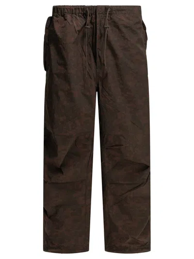 Beams Mil Trousers Brown