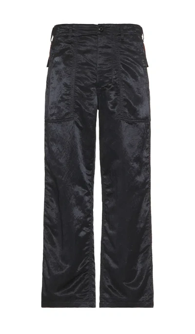 Beams Mil Utility Dress Trousers In Black