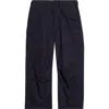 Beams Military Cotton & Nylon Oxford Cargo Pants In Blue