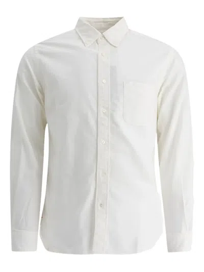 Beams Oxford Pocket Shirt In White