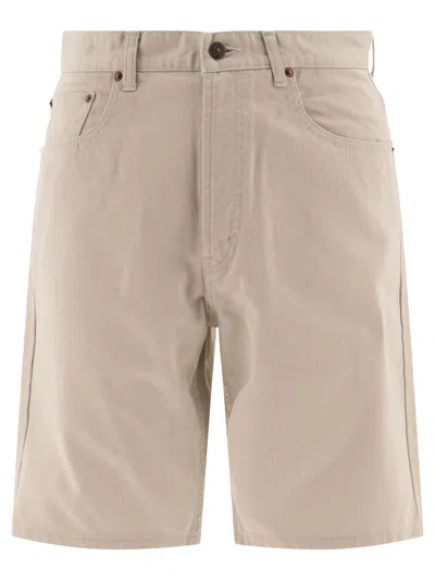 Beams Piqué S Short Beige