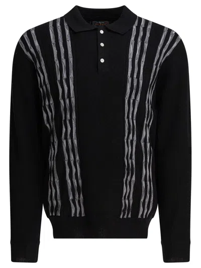 Beams Plus Black Wool Blend Knitwear