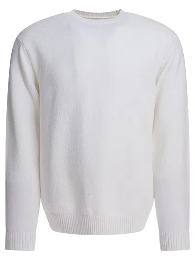 Beams Plus Cotton White Knitwear