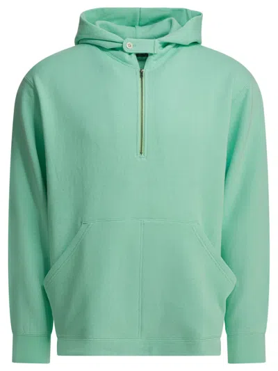 Beams Plus Green Cotton Sweatshirt