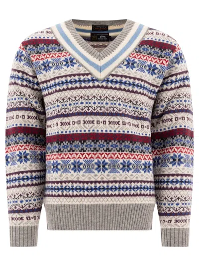 Beams Plus Knitwear In Gray