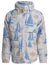 Beams Jackets Light Blue In White
