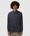 Beams Plus Open B.d. Plaid Shirt In Navy