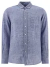 Beams Button-down Collar Linen-chambray Shirt