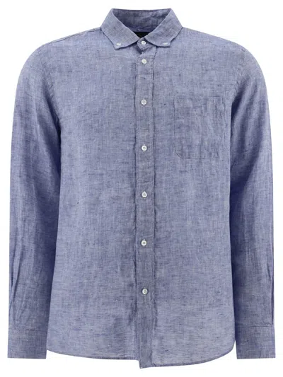 BEAMS BEAMS PLUS OXFORD LINEN SHIRT