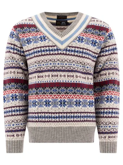 Beams Classic Men's Knitwear Sweater In Blue
