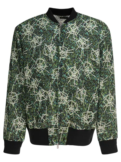 Beams Plus Polyester Black Jacket In Multi