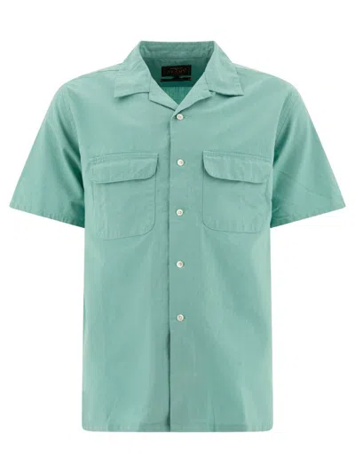 Beams Shirt With Pockets Shirts In Light Blue