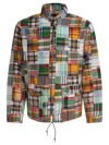 Beams Patchwork Zip-up Jacket In Multi