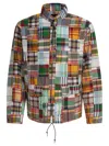 Beams Patchwork Zip-up Jacket In Multi