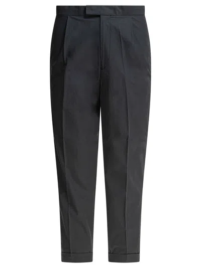 Beams Plus "travel Comfort" Trousers In Black