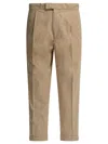 Beams Plus Cotton Beige Trousers In Brown