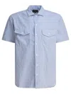 Beams Work Shirts Blue In Blue