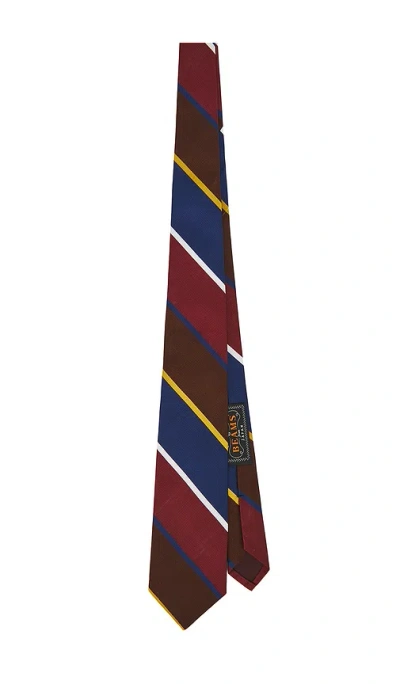 BEAMS REGIMENTAL PREPPY STRIPE