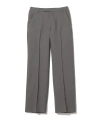 Beams Semi-wide Grey Trousers With Straight Silhouette In Gray