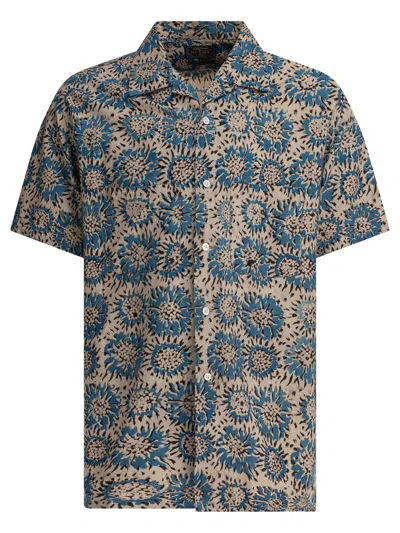 Beams Shirts Blue
