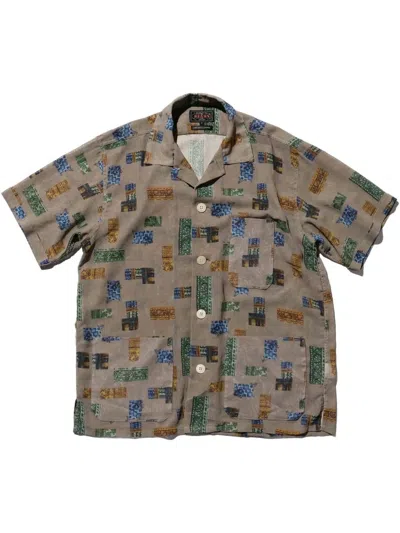 Beams Short-sleeve Beach Shirt In 中性色