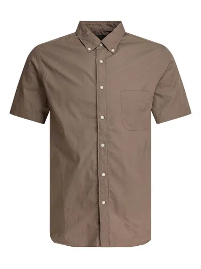 BEAMS SHORT-SLEEVE POCKET SHIRT