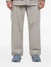 Beams Six-pocket Cargo Trousers In Gray