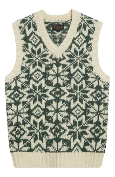 Beams Knitwear Green