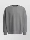 Beams Soft Knitwear With Ribbed Cuffs And Hem In Gray