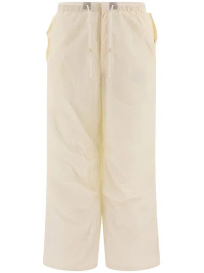 BEAMS STRAIGHT-LEG TROUSERS