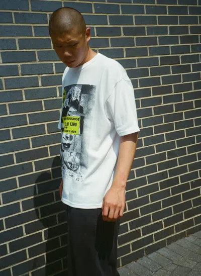 Beams T X Ln-cc T-shirt With Artwork By Kousuke Kawamura In White