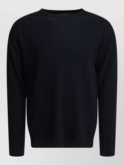 BEAMS THERMAL CREW KNIT LONG SLEEVE TOP