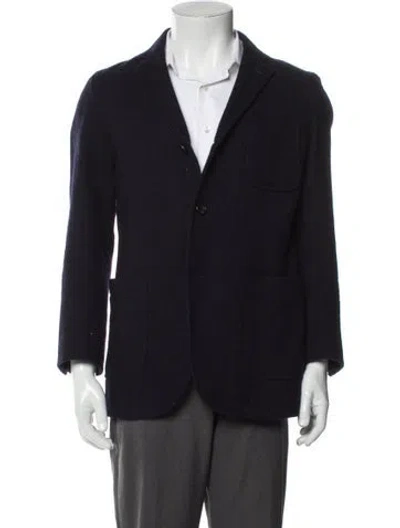 Pre-owned Beams Wool Blazer In Blue