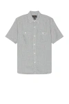 BEAMS WORK SHORT SLEEVE LINEN