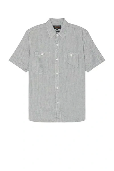 BEAMS WORK SHORT SLEEVE LINEN