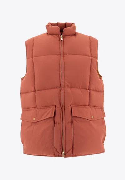 BEAMS ZIP-UP PADDED VEST