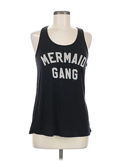 Pre-owned Bear Dance Tank Top Black Halter Neckline Tops