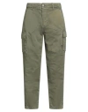 Bear Man Pants Military Green Size 32 Cotton In Gray