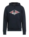 Bear Man Sweatshirt Midnight Blue Size L Cotton