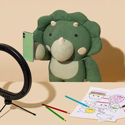 Bearaby Bearabuddy Weighted Stuffed Animal, Daisy Dino