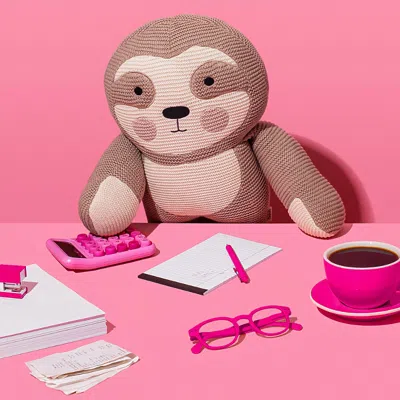 Bearaby Bearabuddy Weighted Stuffed Animal, Suzy Sloth
