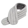 Bearaby Calmer Weighted & Heated Neck Wrap In Gray